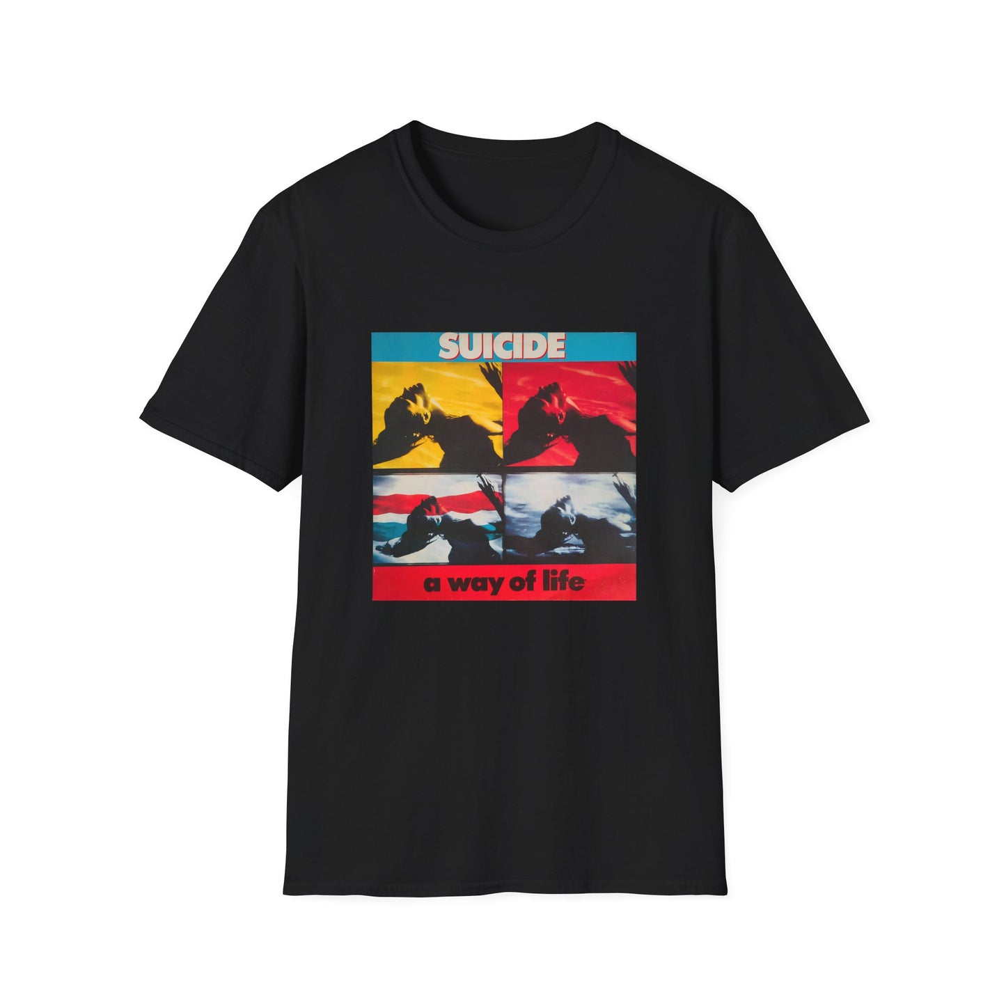 suicide 1988 a way of life album cover tshirt