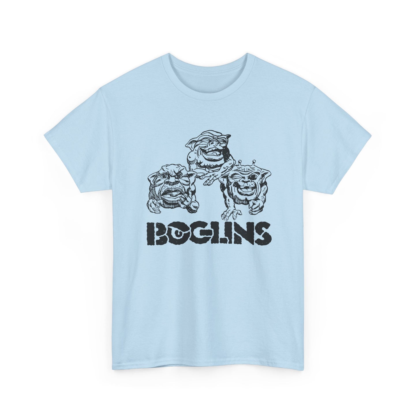 boglins vintage advertisement fan edit design featuring boint, doink, and squit tshirt