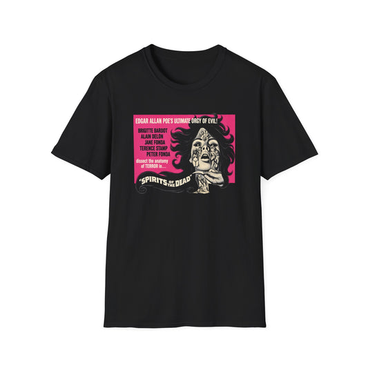 spirits of the dead 1968 horror trilogy movie poster tshirt