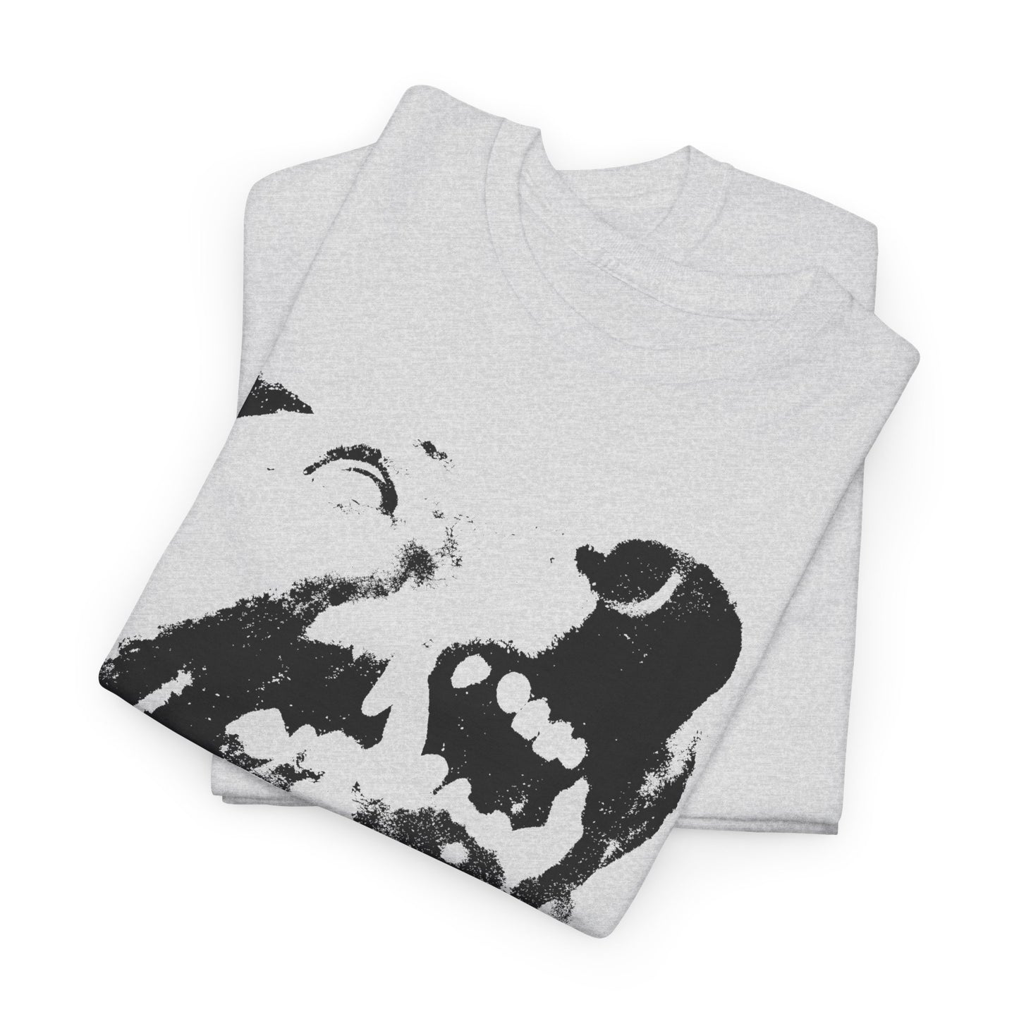 angry dog snarling tshirt