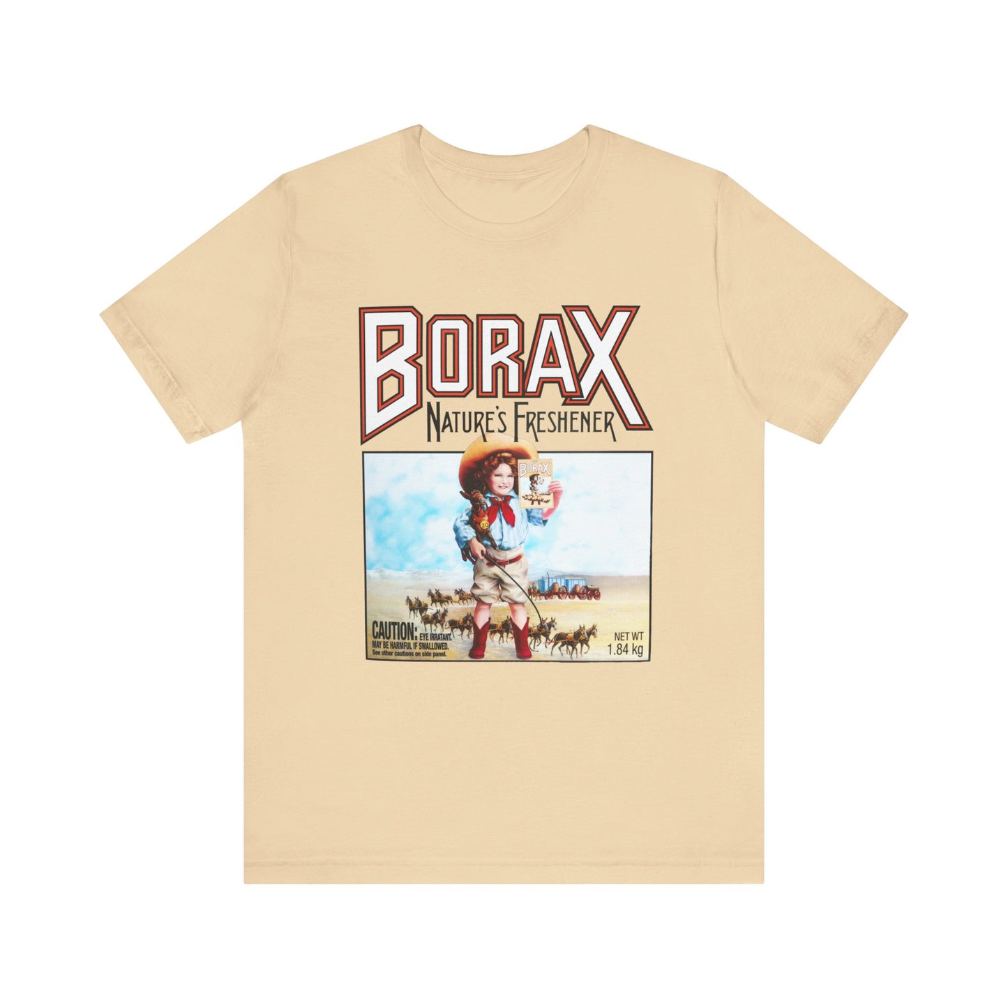 borax nature''s freshener 20 mule team detergent classic logo tshirt