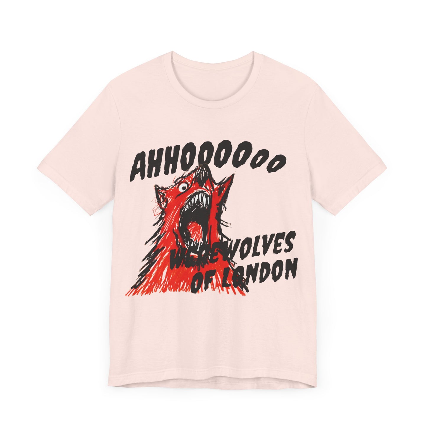 ahoooooo werewolves of london werewolf tshirt