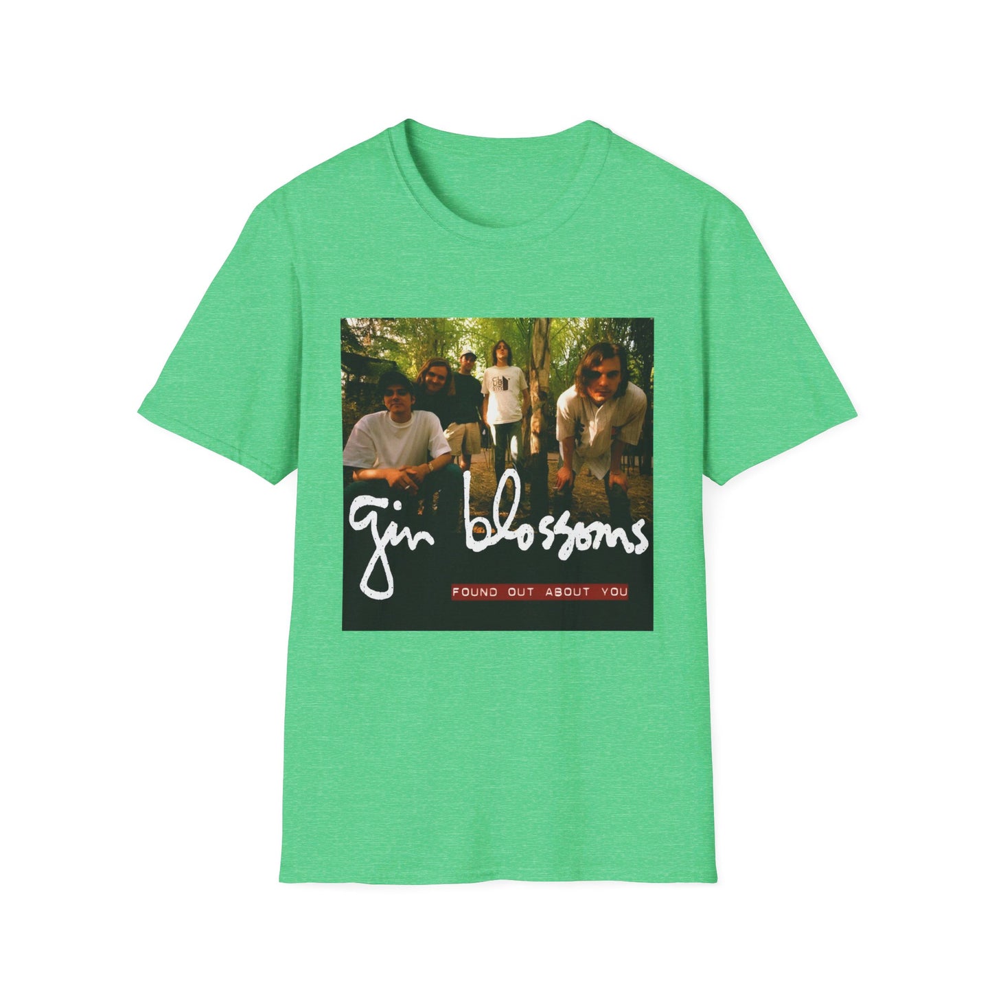 gin blossoms 1989 found out about you single tshirt