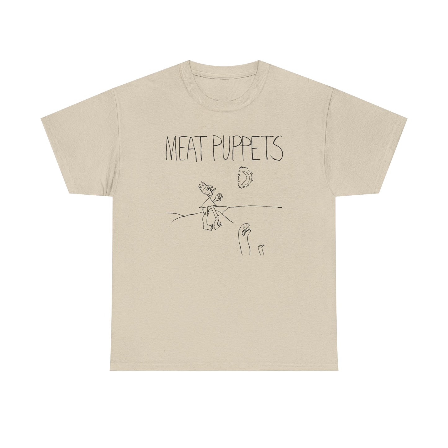 1985 meat puppets album in a car album cover tshirt