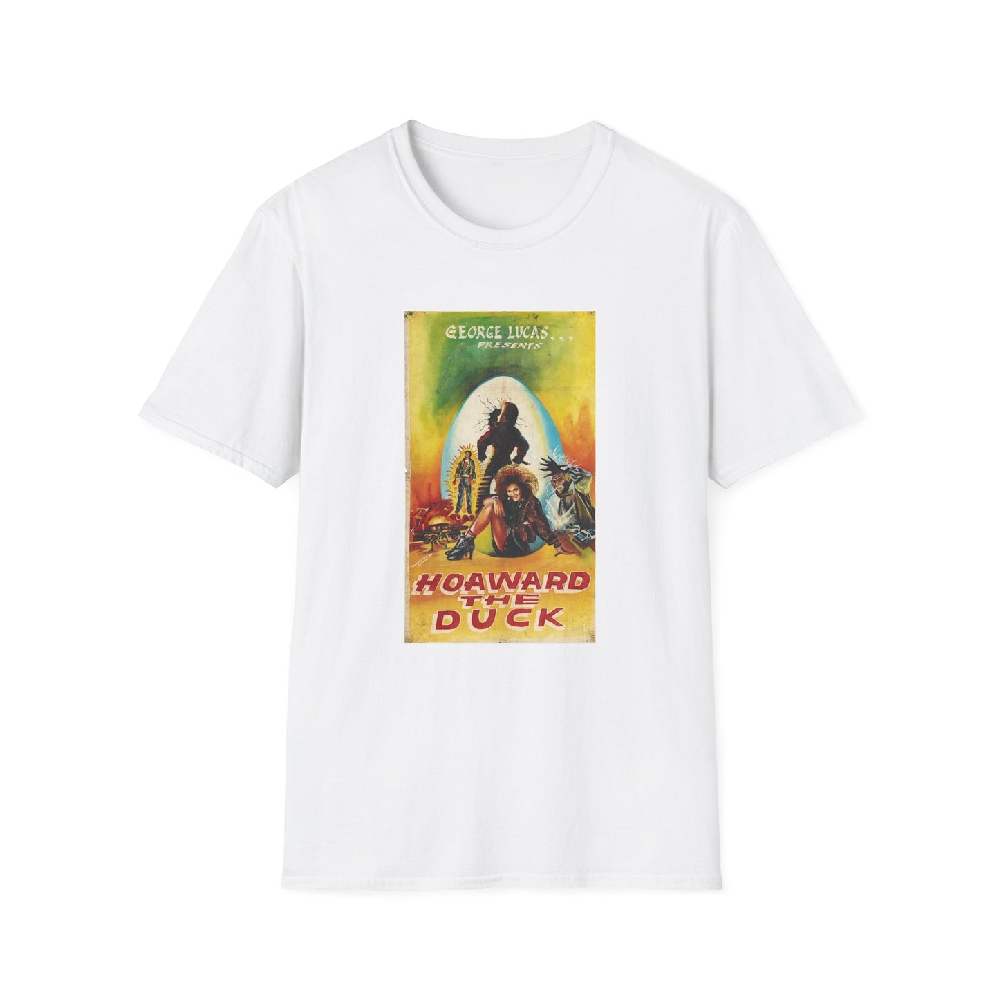 howard the duck ghanaian movie poster tshirt