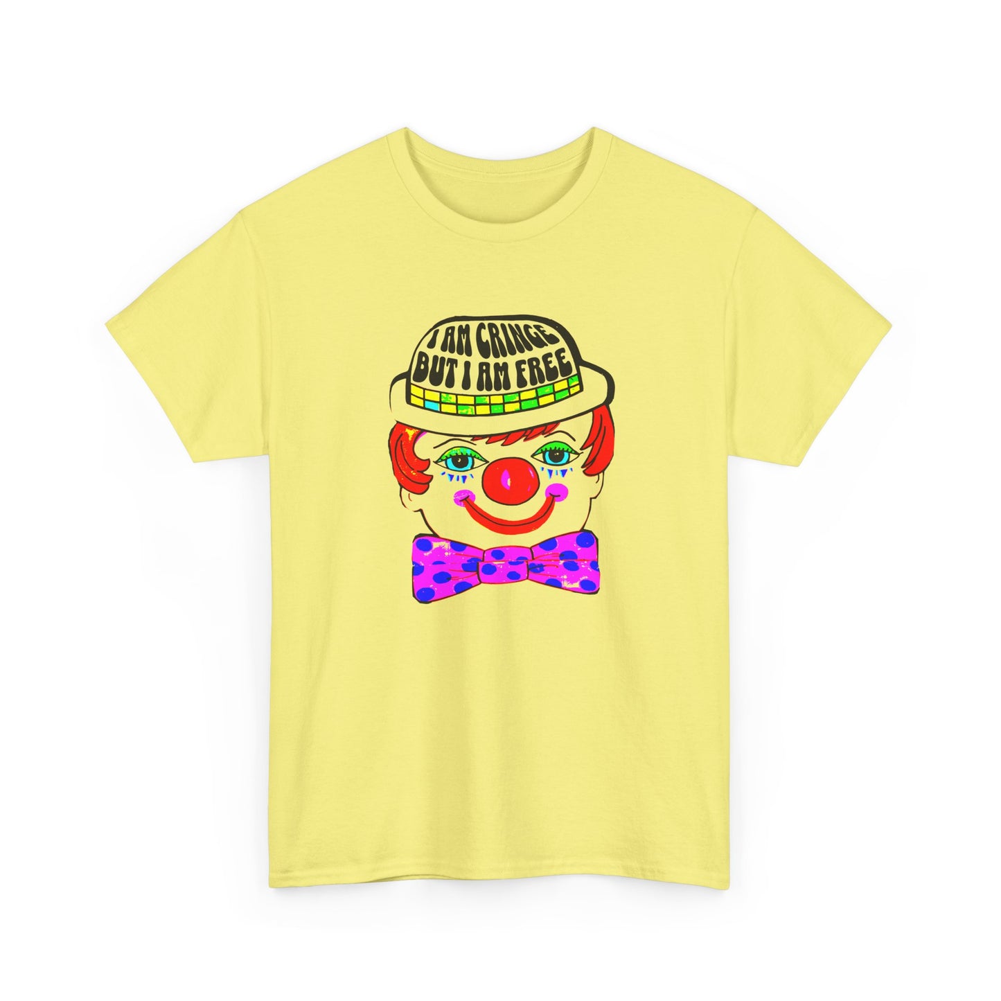 i am cringe but i am free garbage clown