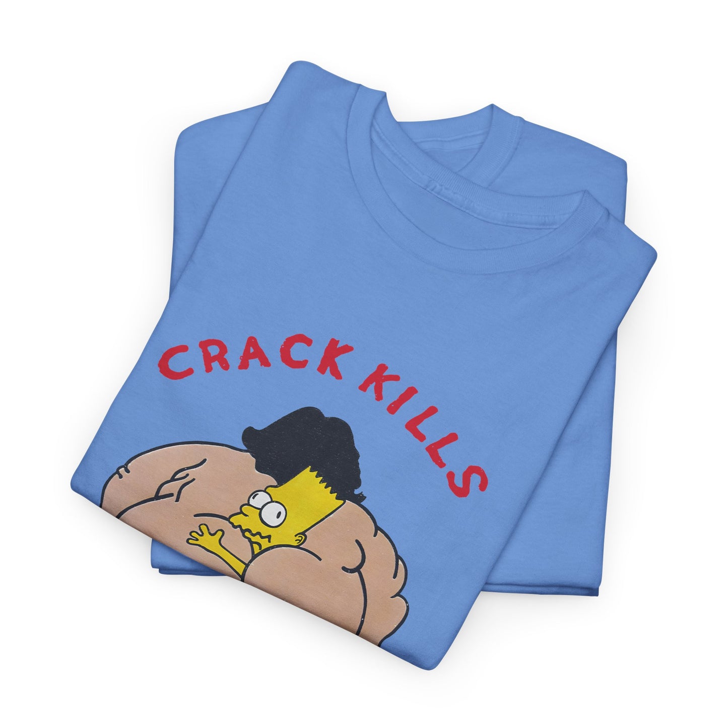 bart simpson crack kills parody vintage reproduction tshirt