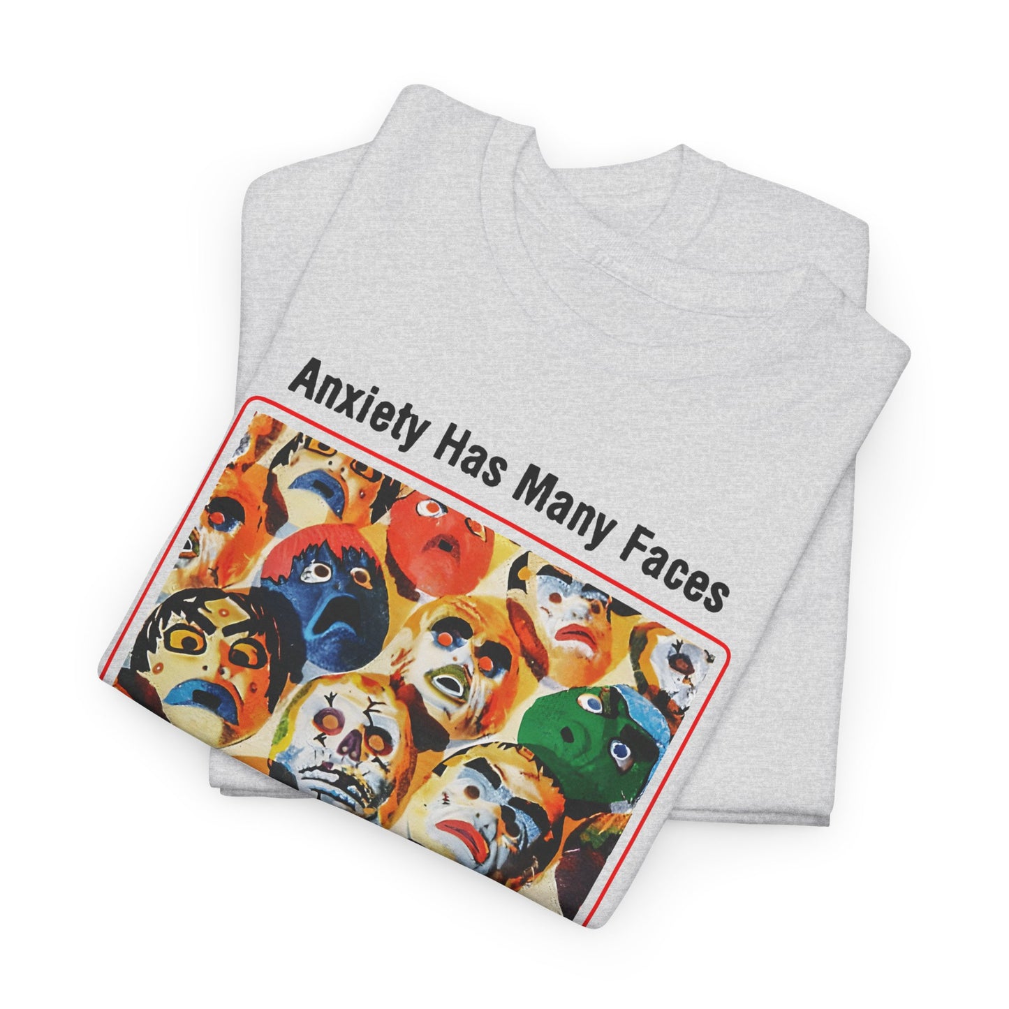 vintage xanax anxiety has many faces but there is only one tshirt