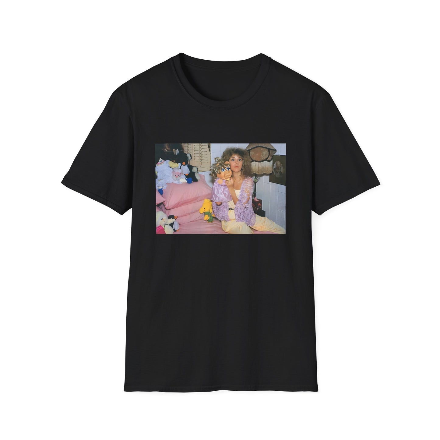 stevie nicks and miss piggy photo tshirt, unisex softstyle