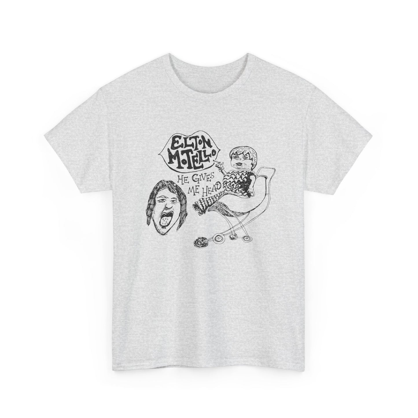 elton motello british punk fan art sketch tshirt