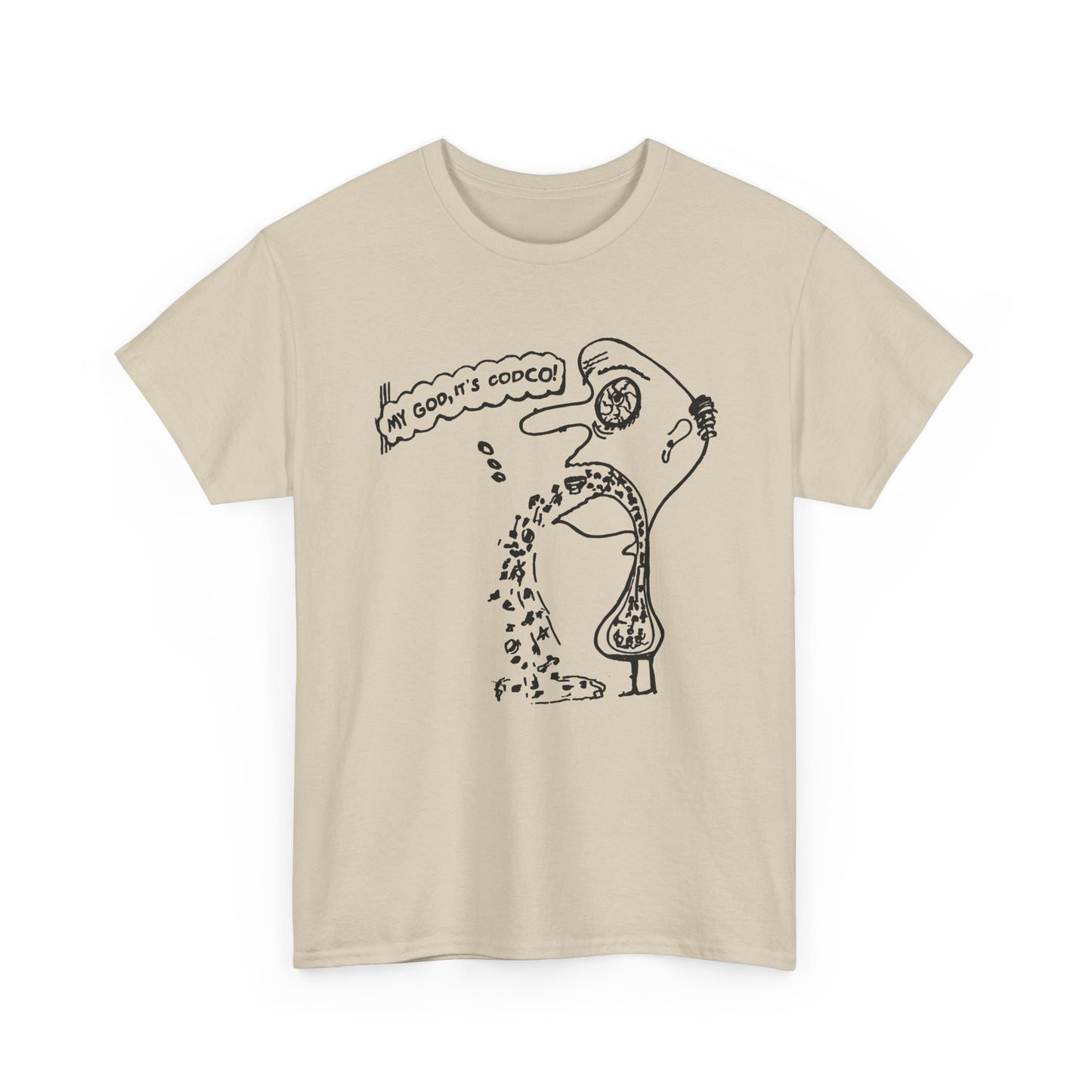 1988 newfoundland comedy tv show codco my god it's codco graphic reproduction tshirt