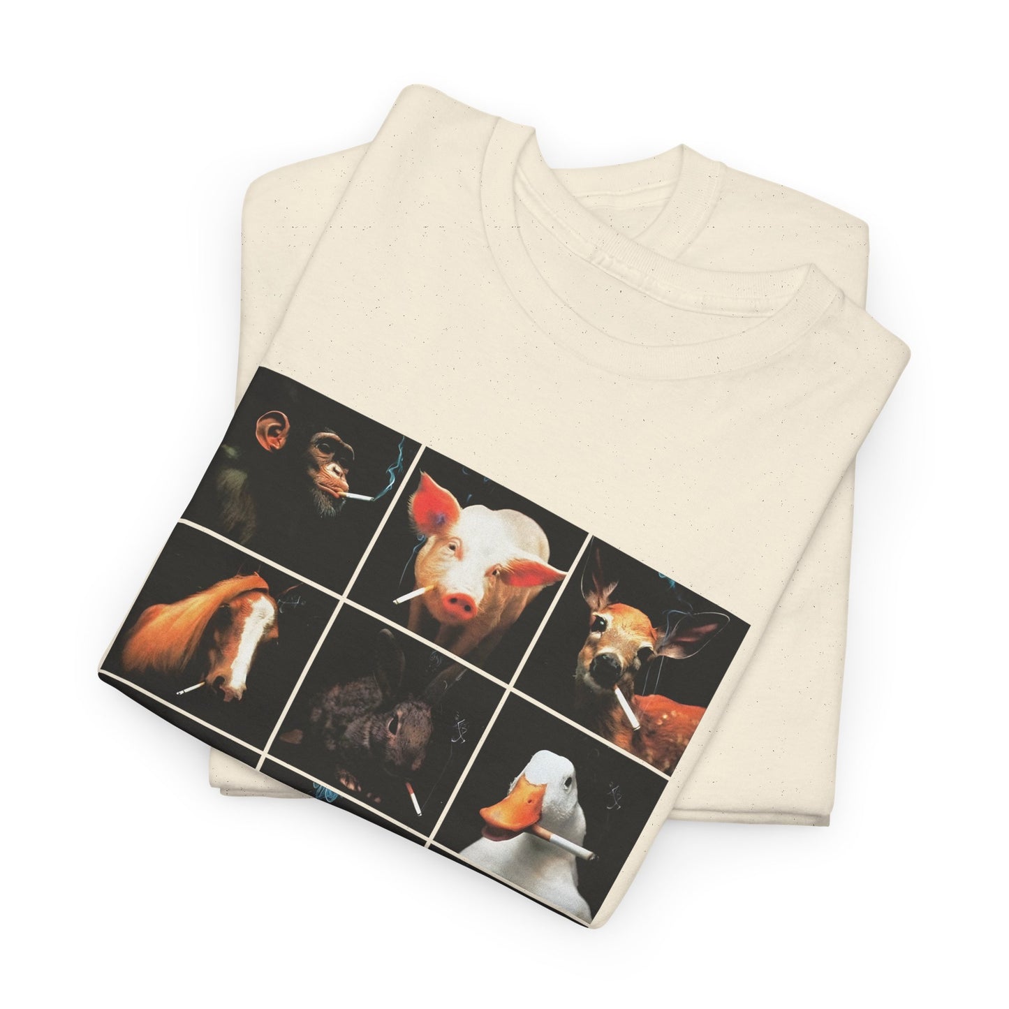 1990s anti smoking campaign poster it looks just as stupid when you do it reproduction tshirt