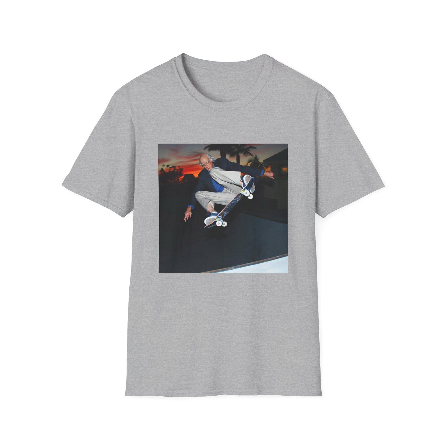 tony hawk as larry david photo tshirt