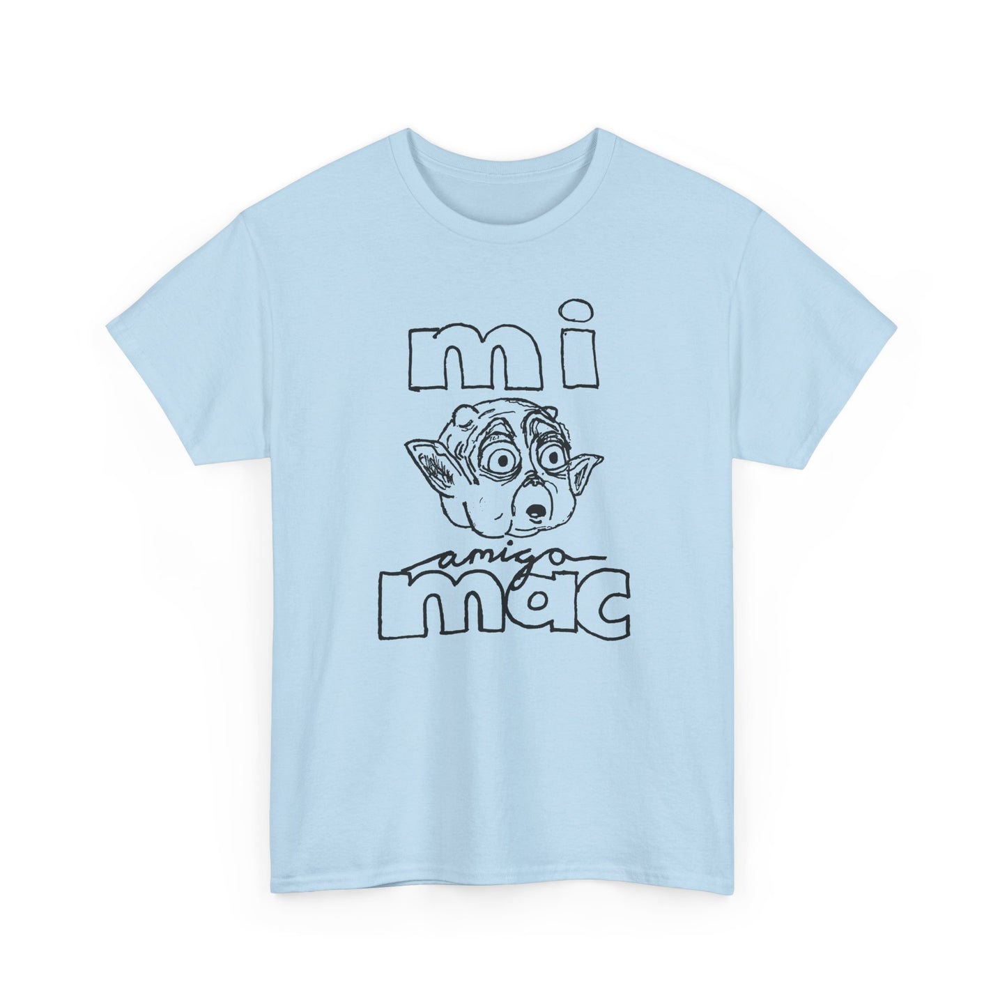 original drawing spanish 1988 mac and me mi amigo mac weird fan art no color tshirt