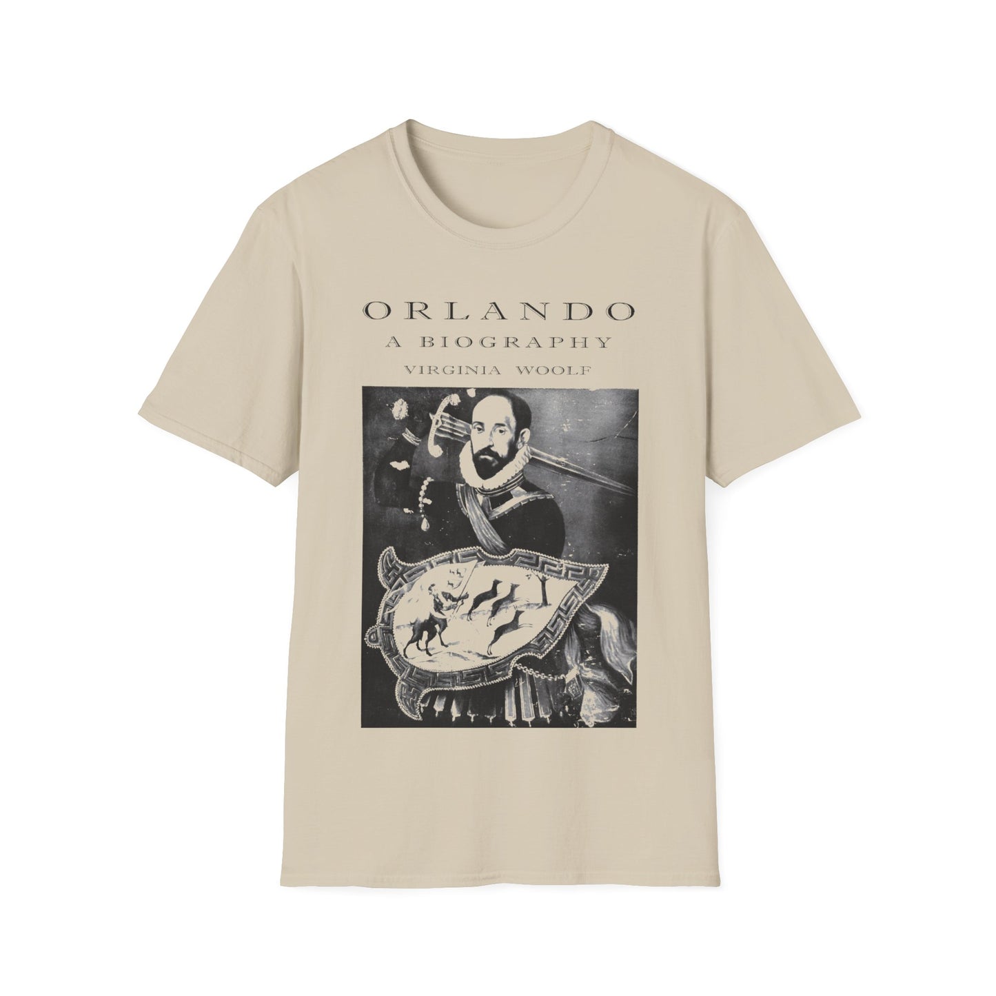 1928 virginia woolf book orlando: a biography book cover tshirt