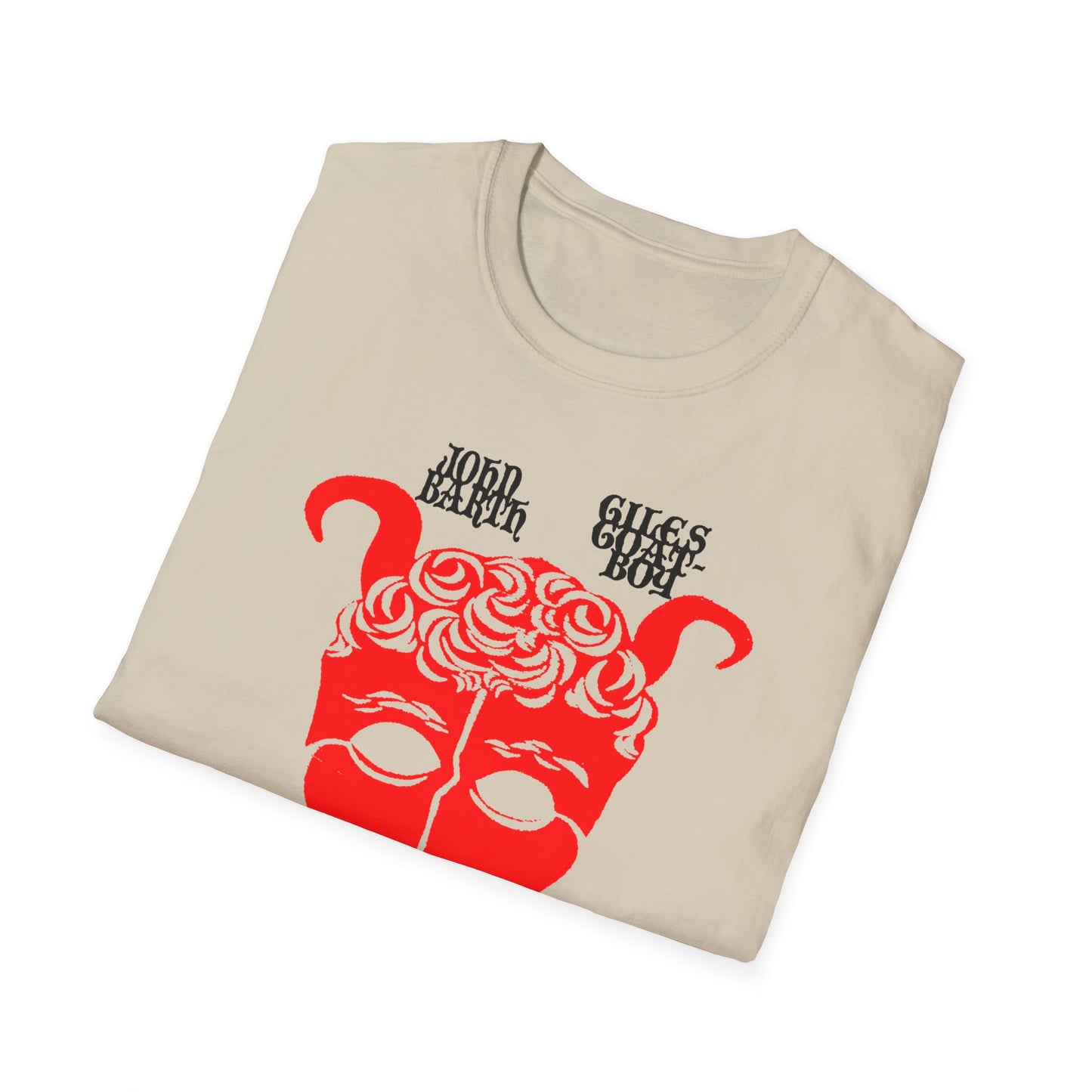 john barth 1966 novel giles goat-boy book cover variant tshirt