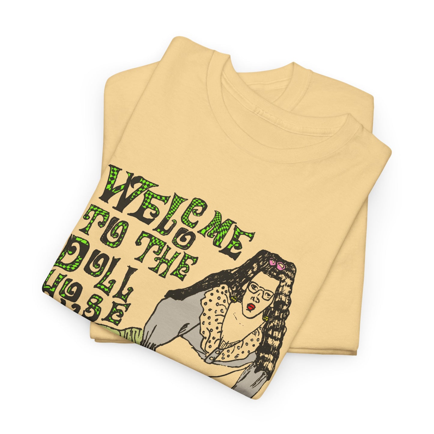 welcome to the dollhouse original drawing tshirt