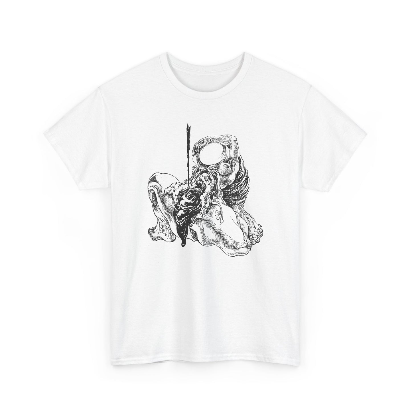 ships from canada sibylle ruppert drawing from 1975 german avant garde journal tshirt