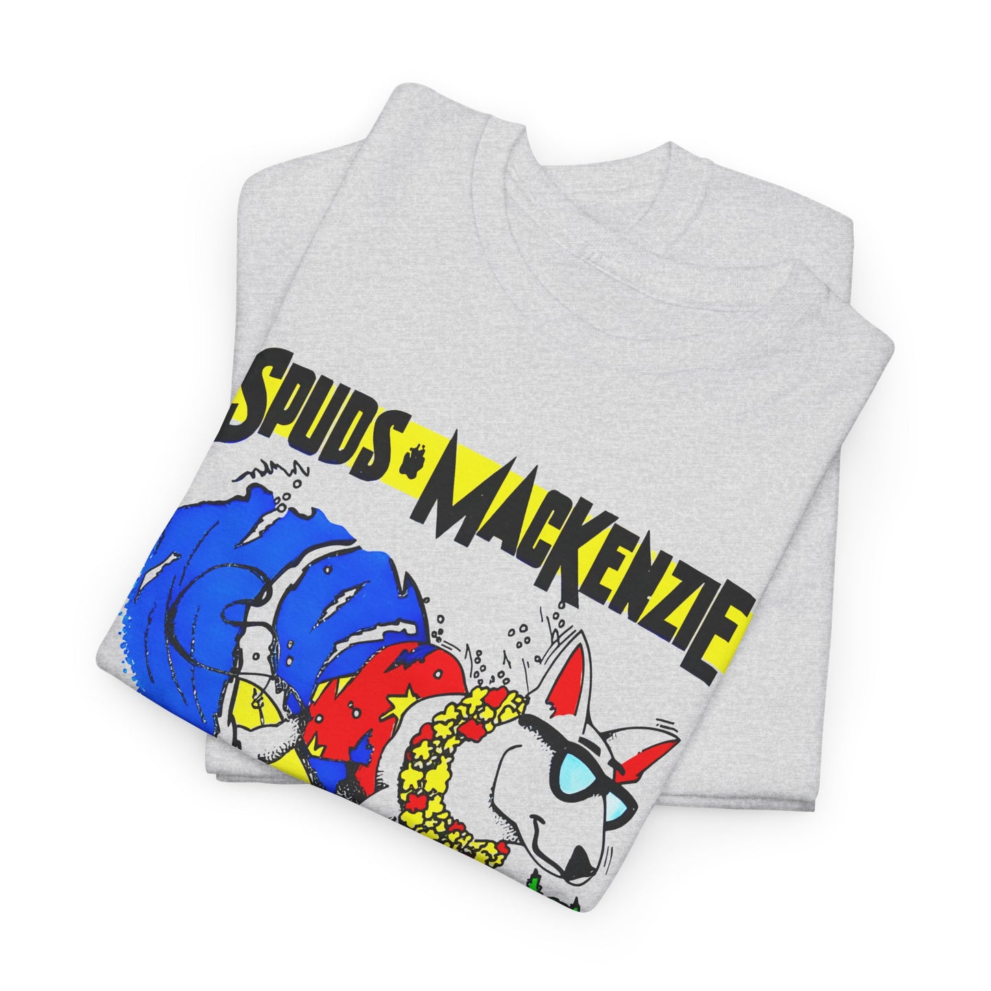 vintage spuds mackenzie the original party animal reproduction tshirt