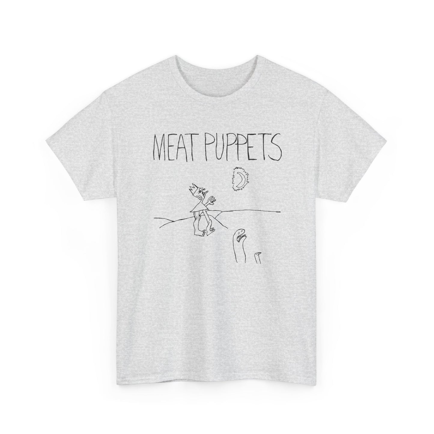 1985 meat puppets album in a car album cover tshirt