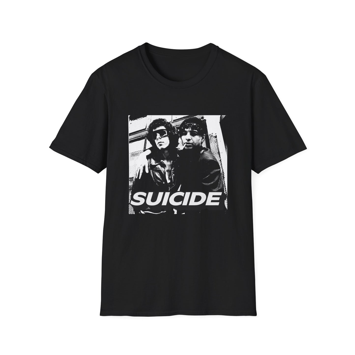 martin rev and alan vega suicide band 8 tshirt