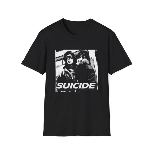 martin rev and alan vega suicide band 8 tshirt