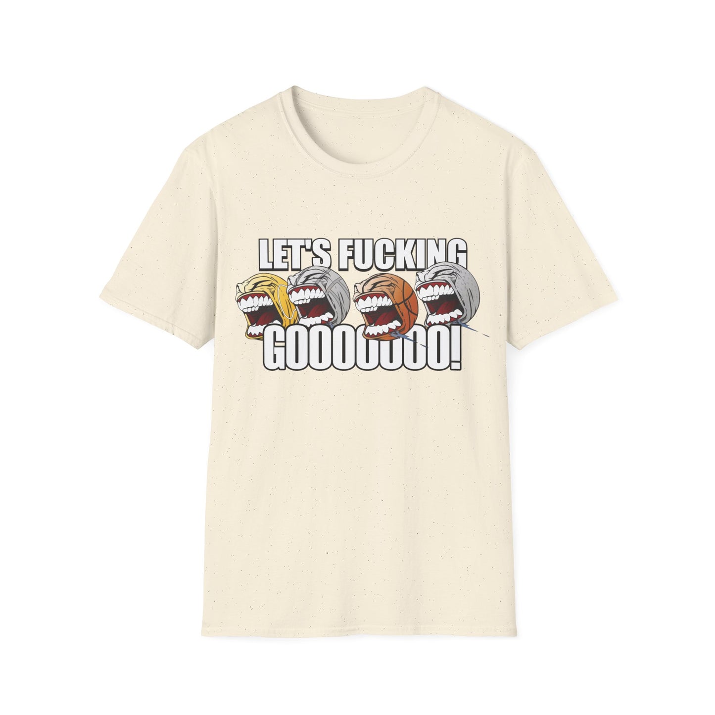 let's fucking go balls tshirt