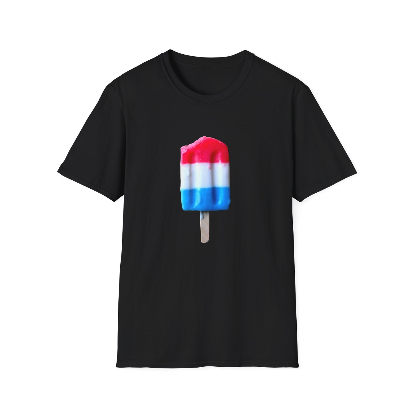 classic red white blue popsicle tshirt