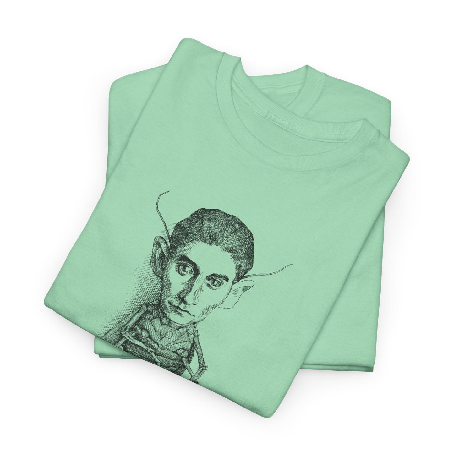 1970s drawing of franz kafka by rogelio naranjo tshirt