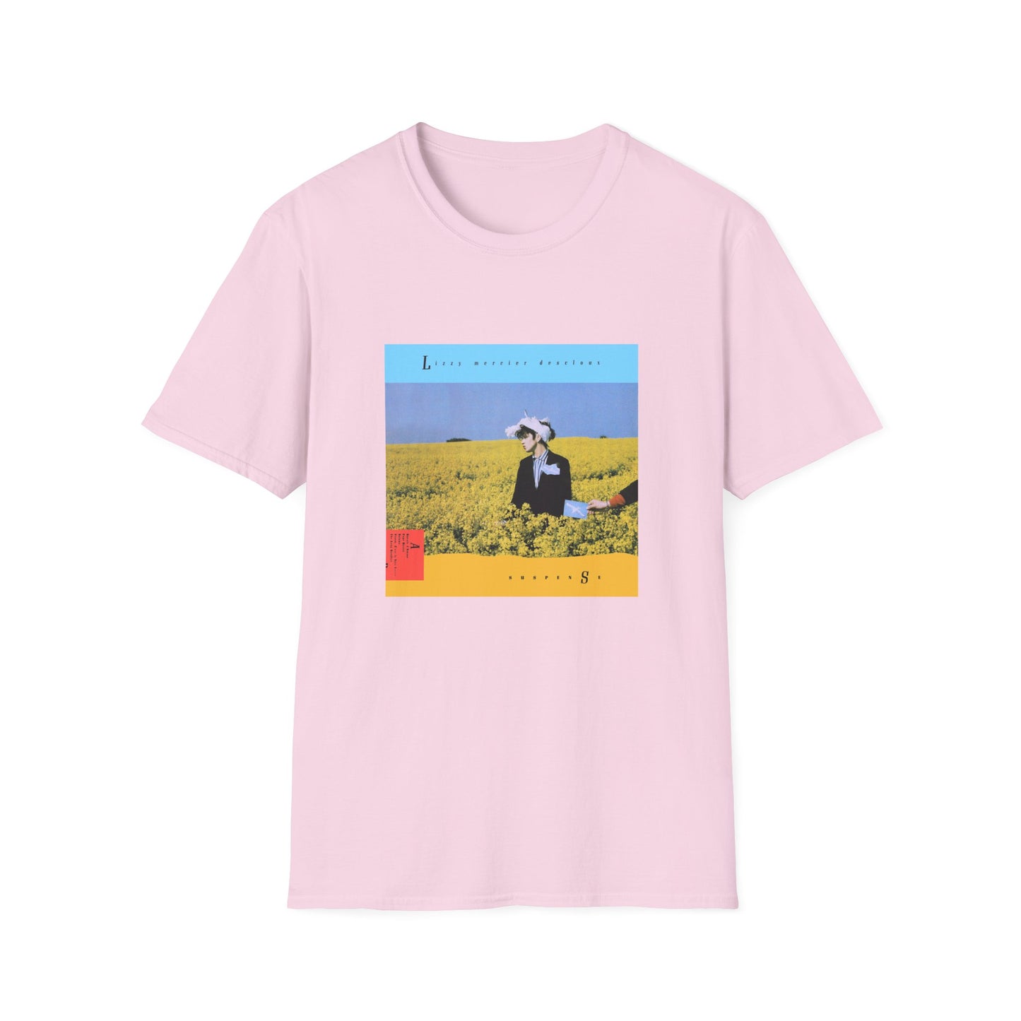 lizzy mercier descloux 1988 suspense album cover tshirt