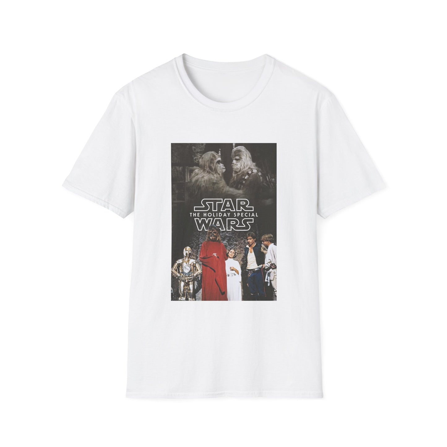 1978 star wars holiday special poster tshirt