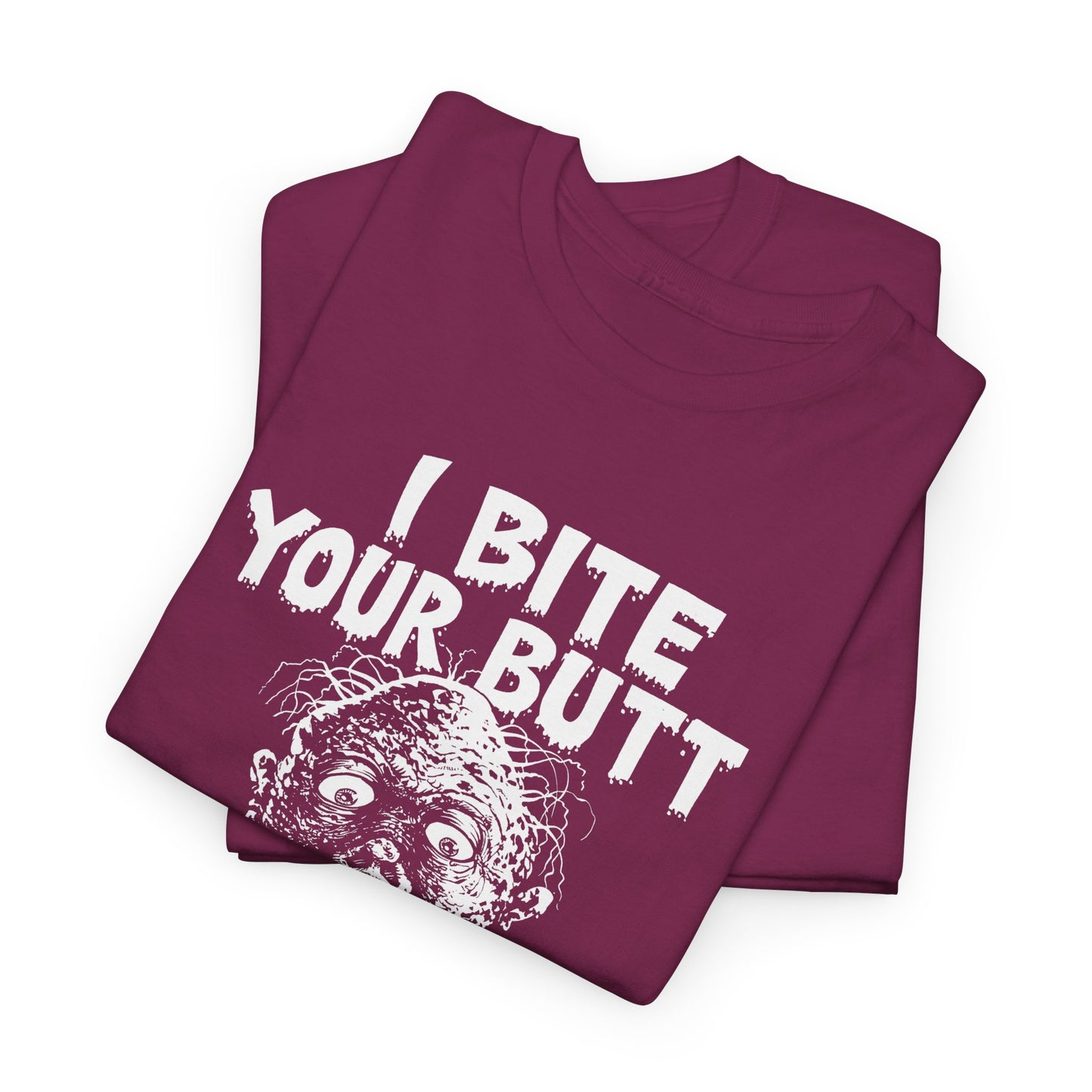 1990 vol 2 issue of gore shriek i bite your butt i gulp your guts comic tshirt