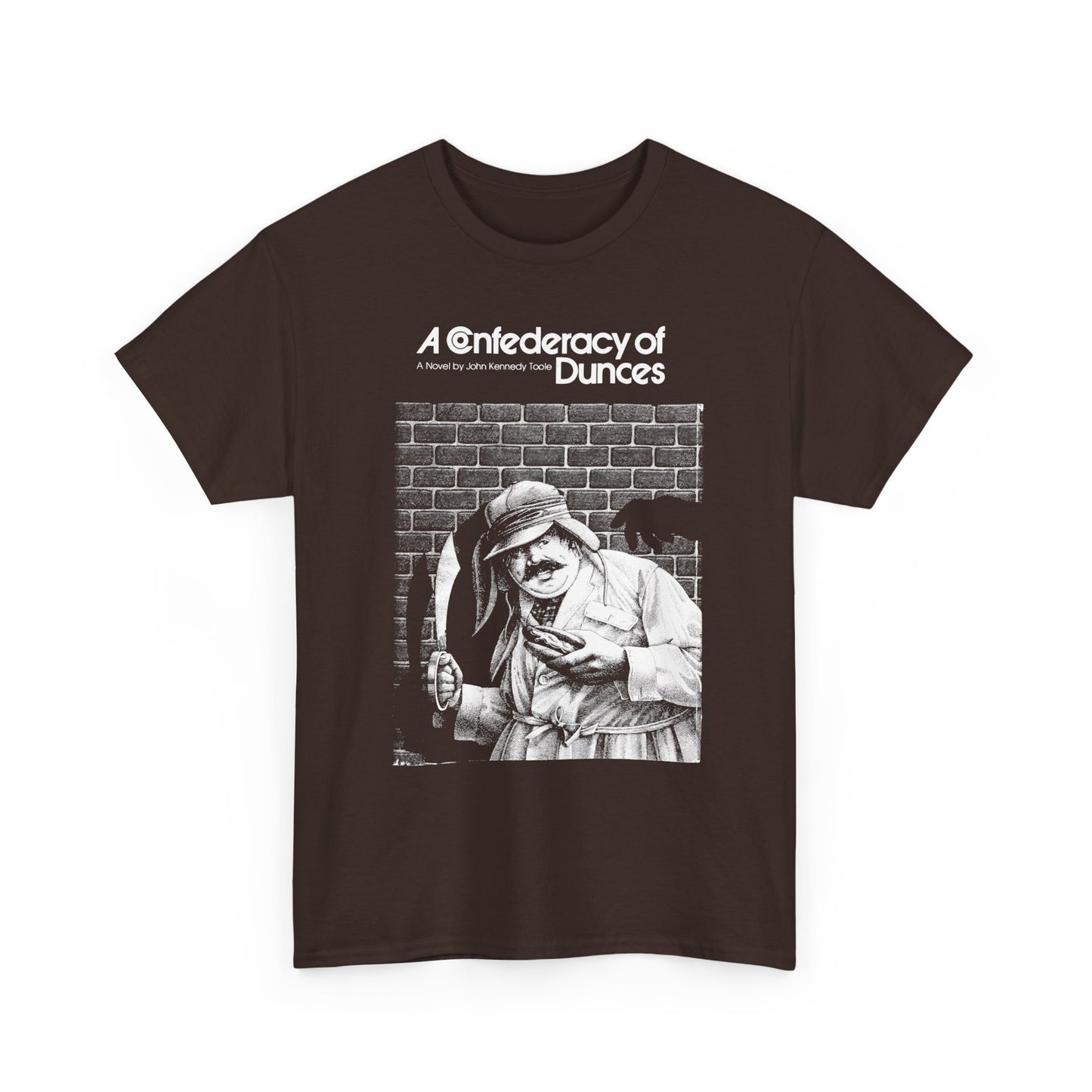 a confederacy of dunces john kennedy toole book cover tshirt