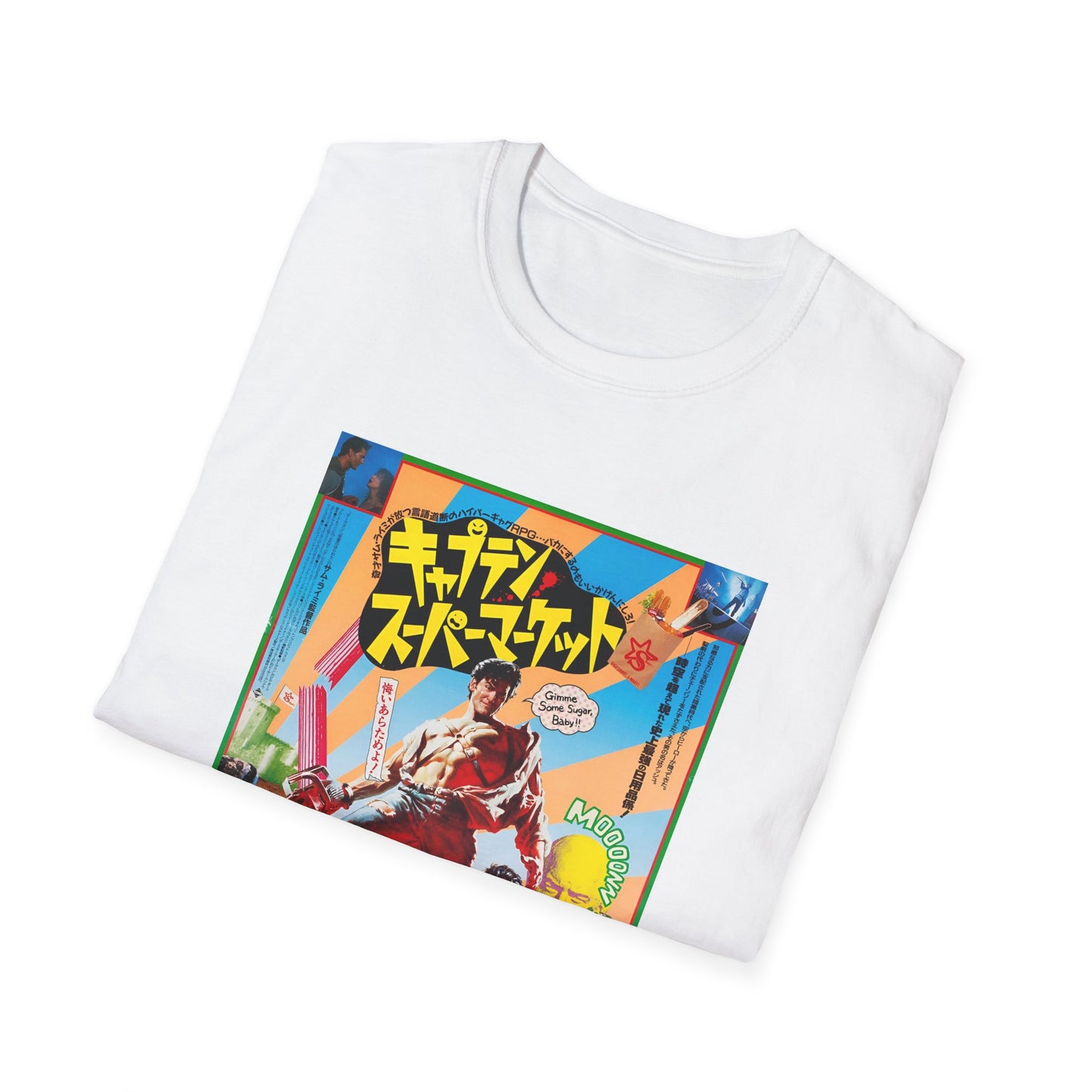 1992 japanese film poster for evil dead tshirt