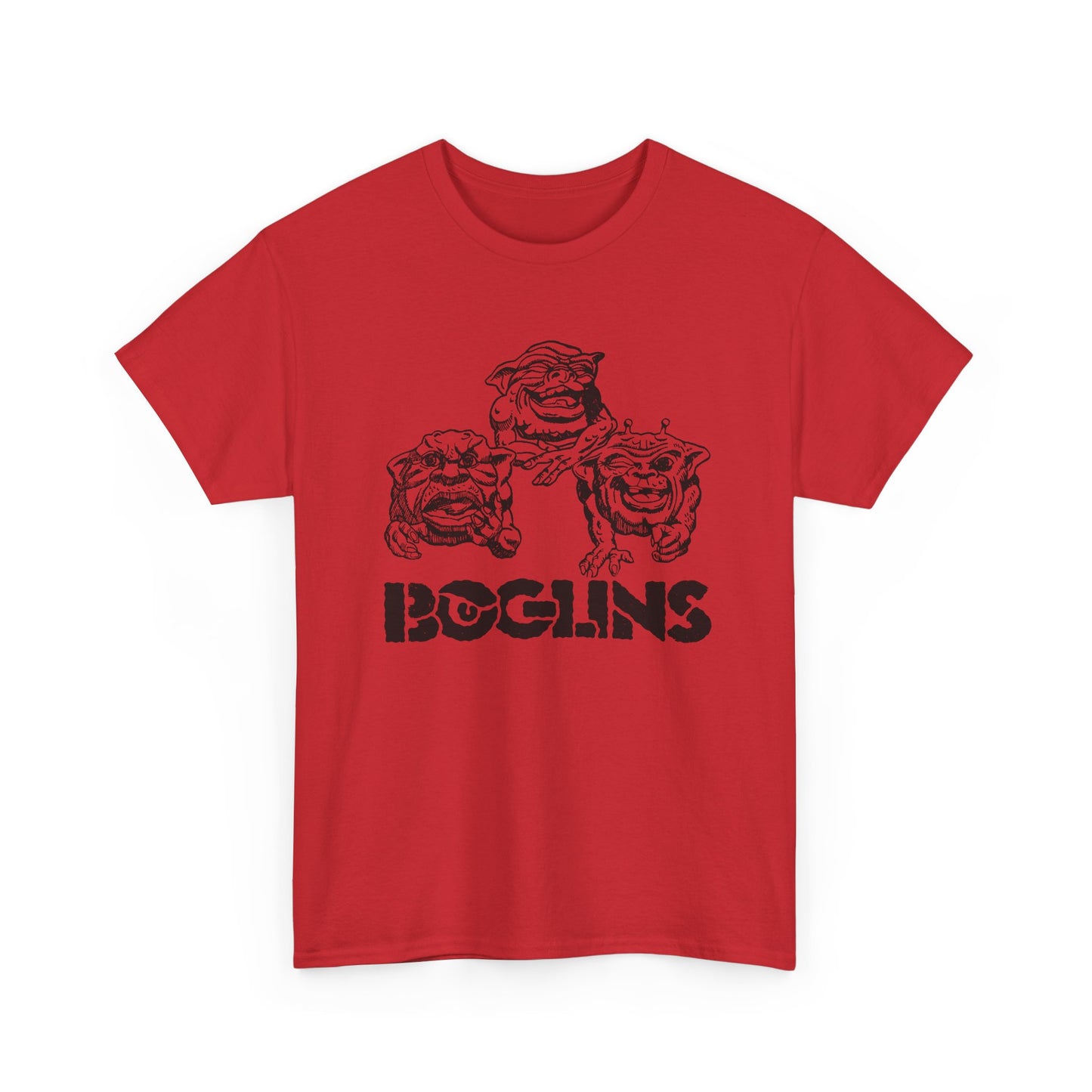 boglins vintage advertisement fan edit design featuring boint, doink, and squit tshirt