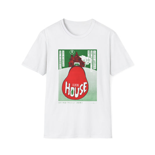 vintage style 1977 japanese movie poster tshirt for house hausu