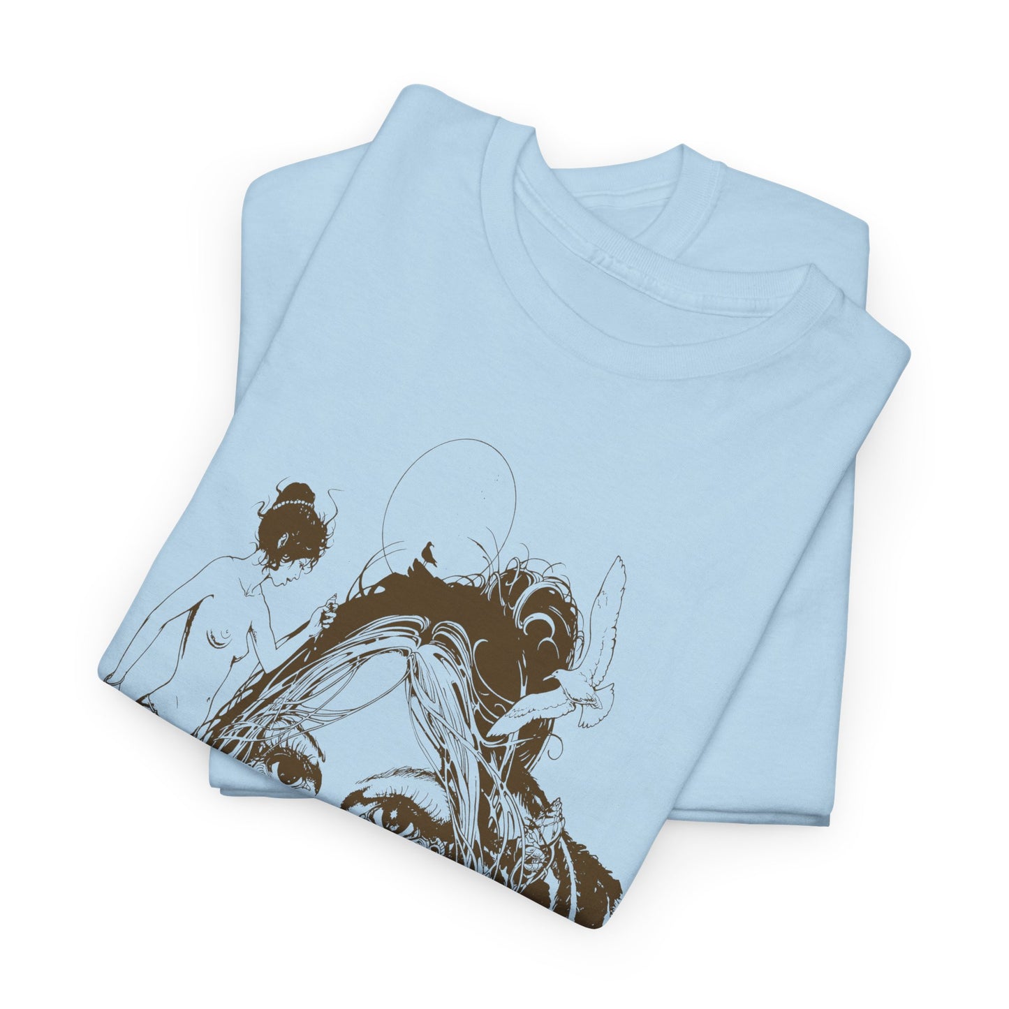 1970s whimsical illustration by bill ogden tshirt