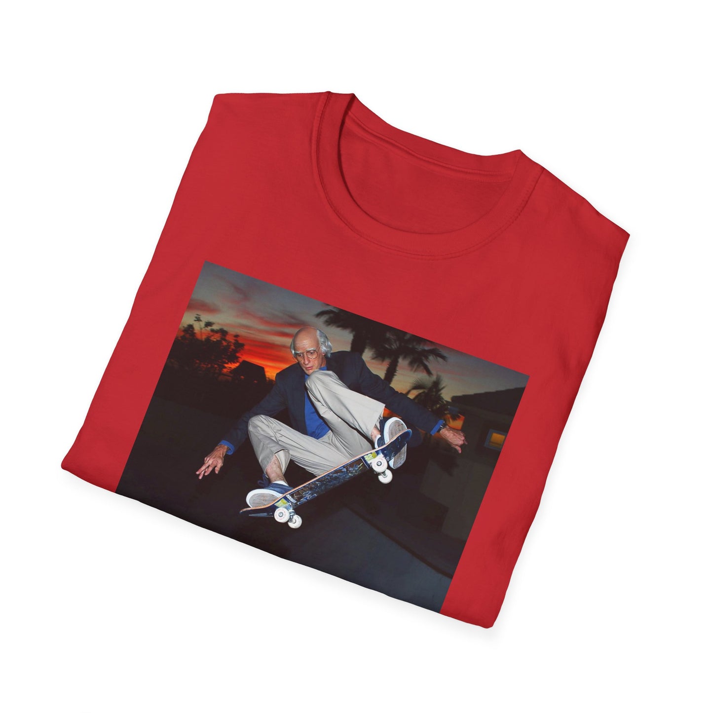 tony hawk as larry david photo tshirt