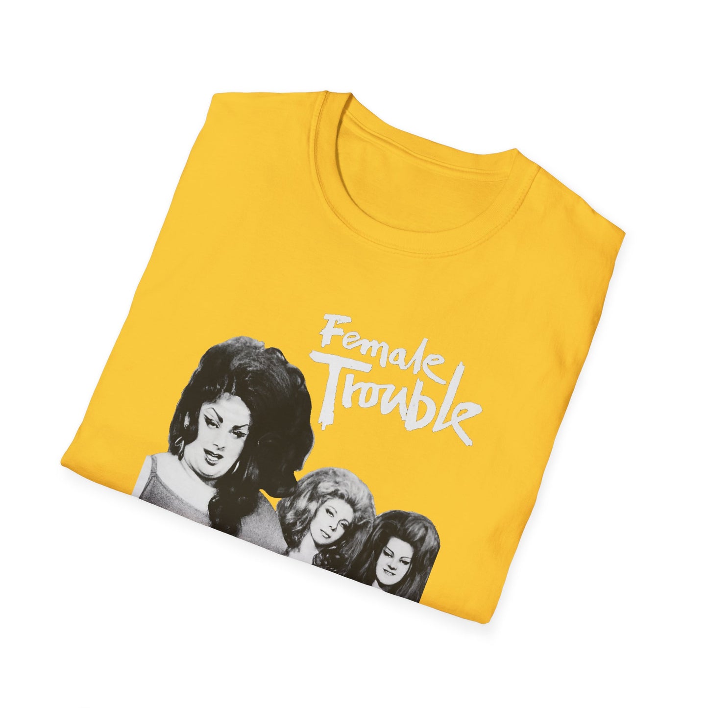 1974 comedy crime movie by john waters female trouble movie poster tshirt