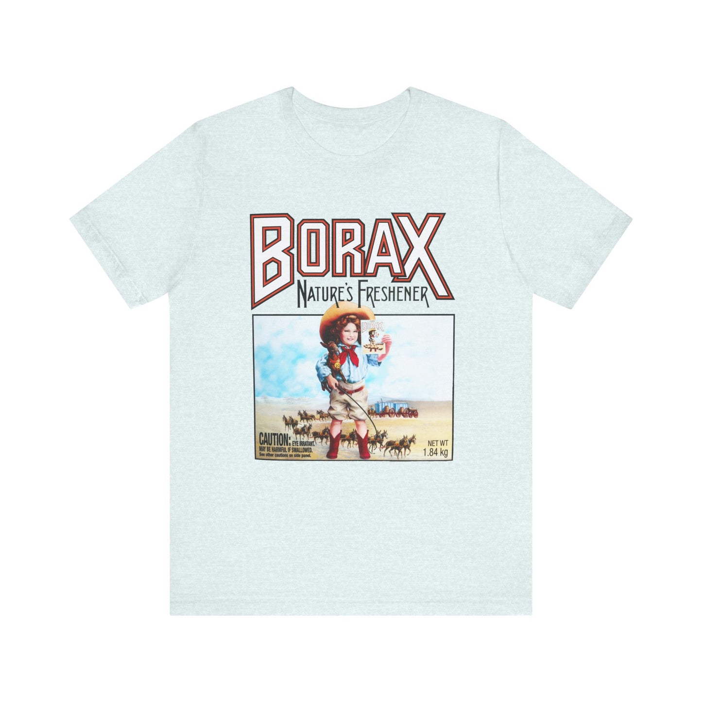 borax nature''s freshener 20 mule team detergent classic logo tshirt