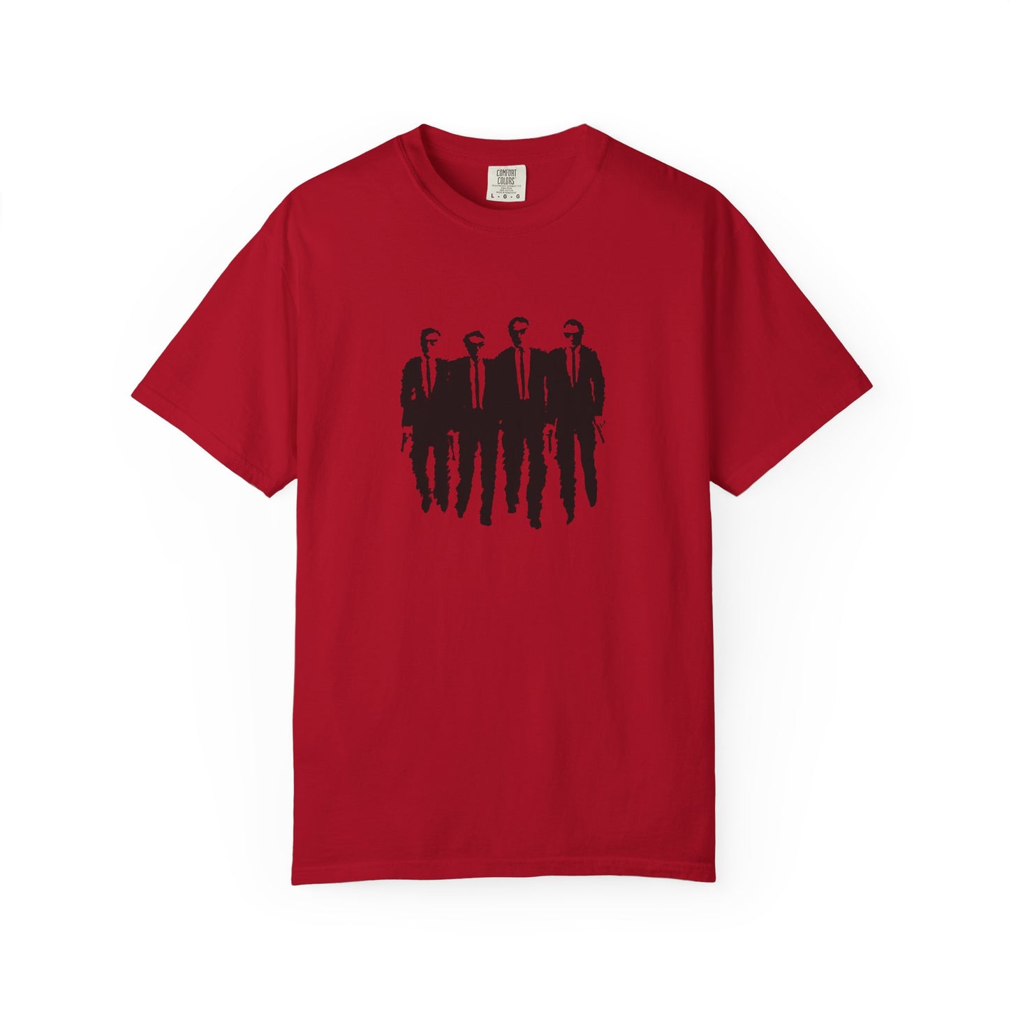 reservoir dogs vhs cover graphic tshirt on comfort colors