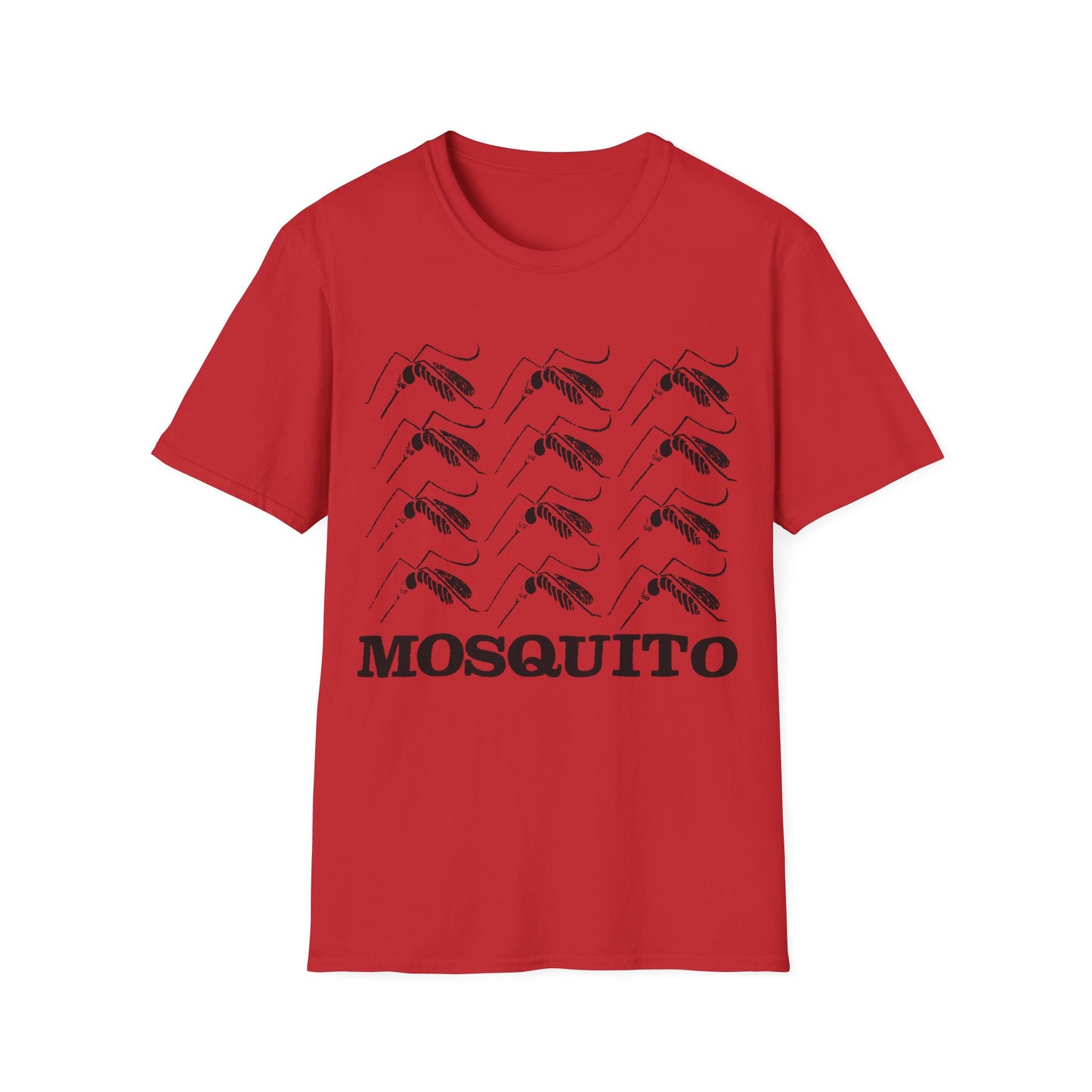 mosquito reproduction black design tshirt