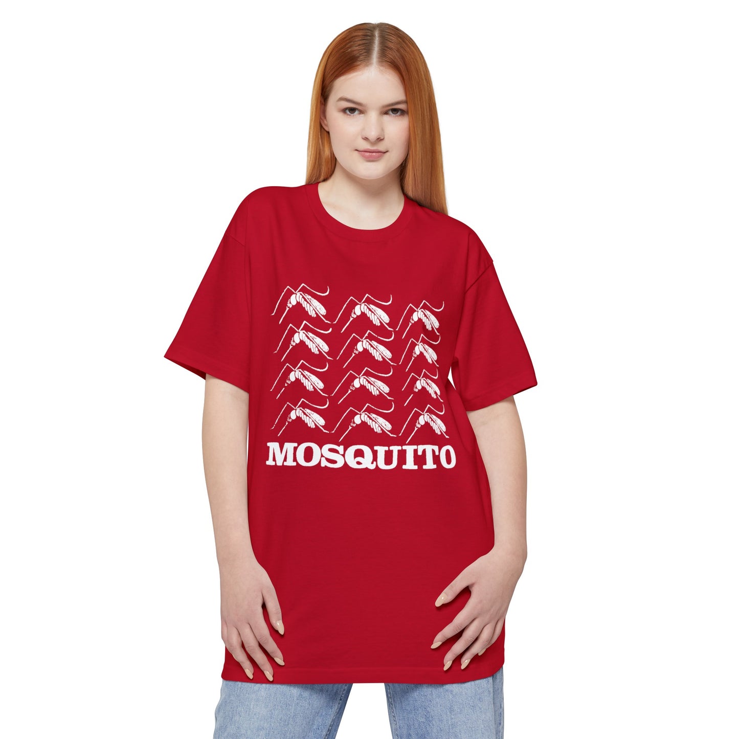 oversized mosquito reproduction unisex tall beefy tshirt