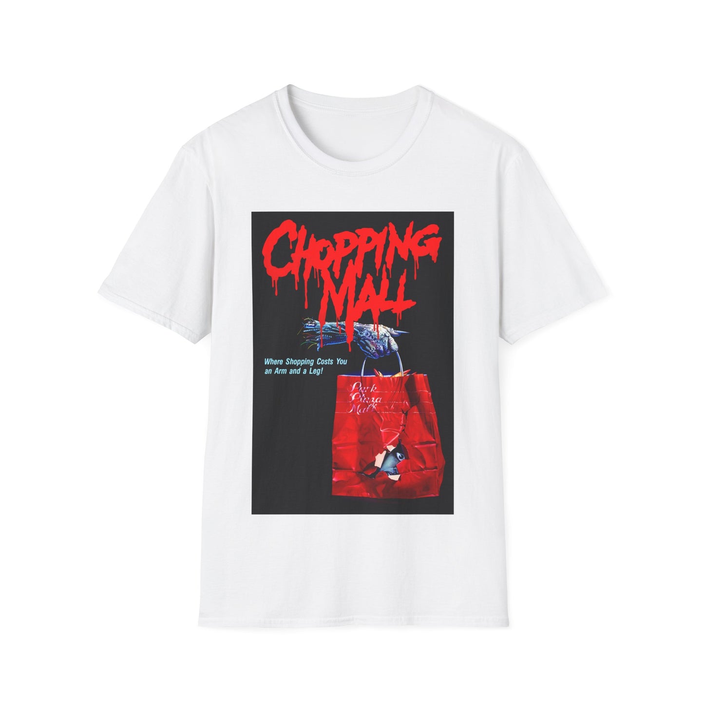 chopping mall 1986 poster coloured tshirt