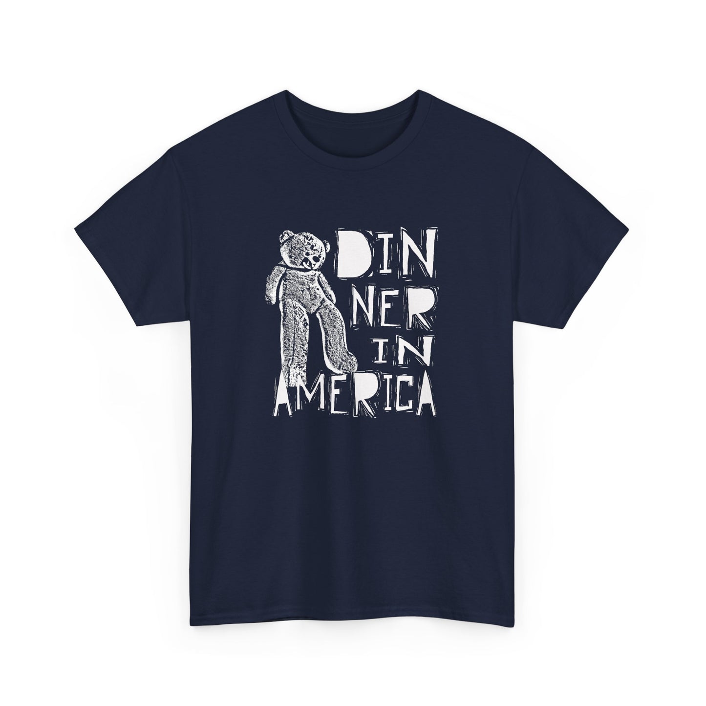dinner in america fan art xerox bear tshirt