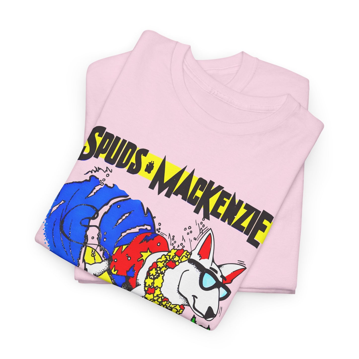vintage spuds mackenzie the original party animal reproduction tshirt