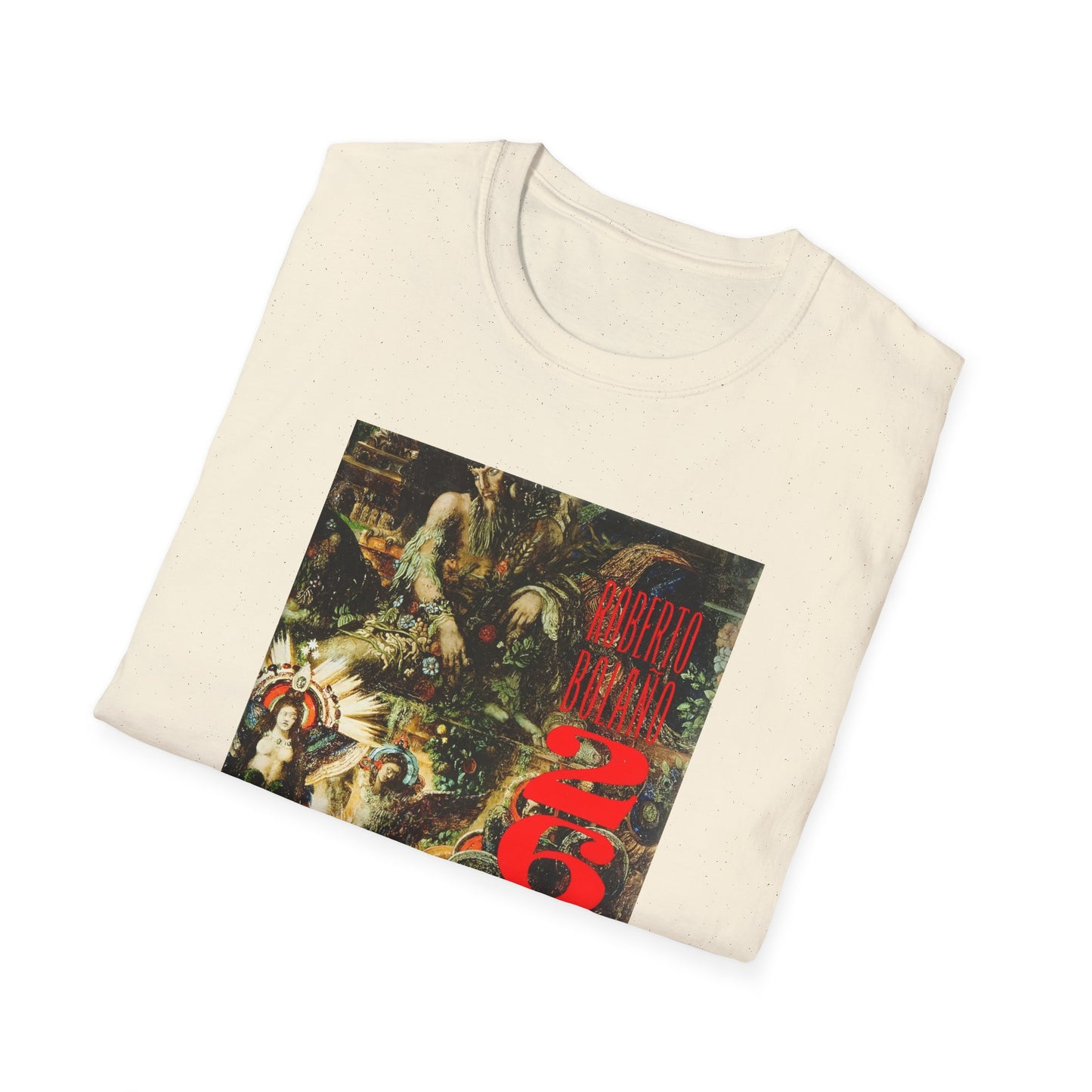 roberto bolano 2666 book cover tshirt