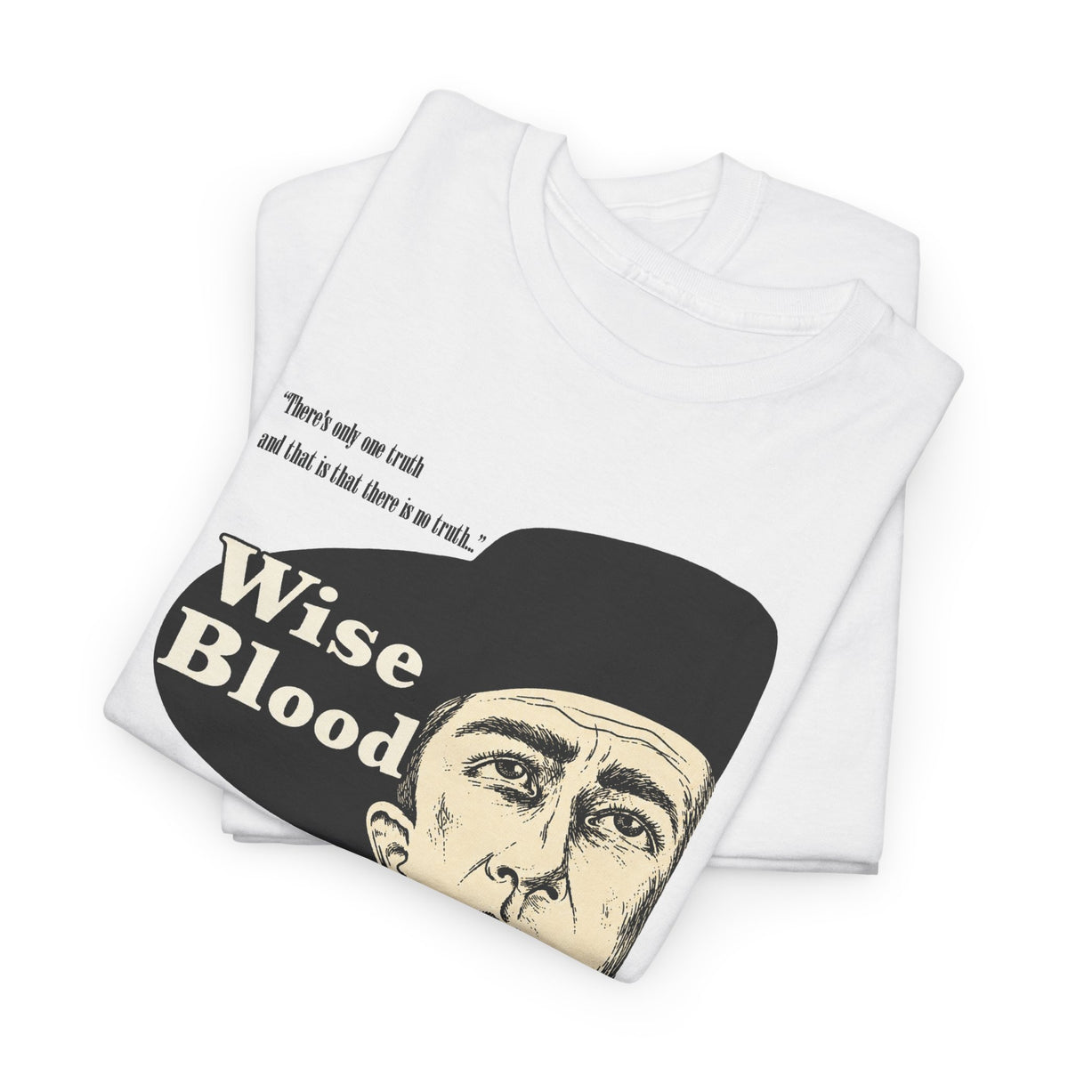 1952 wise blood flannery o'connor alternative book cover tshirt