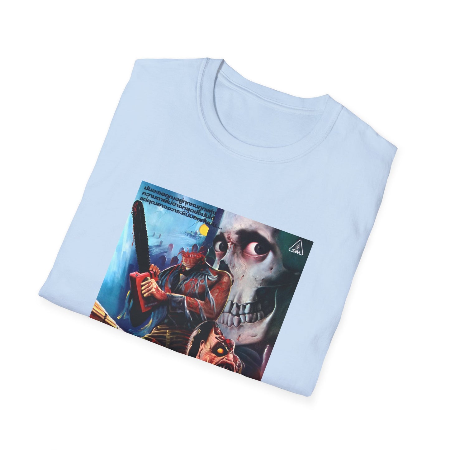 1987 thai movie poster for evil dead 2 tshirt