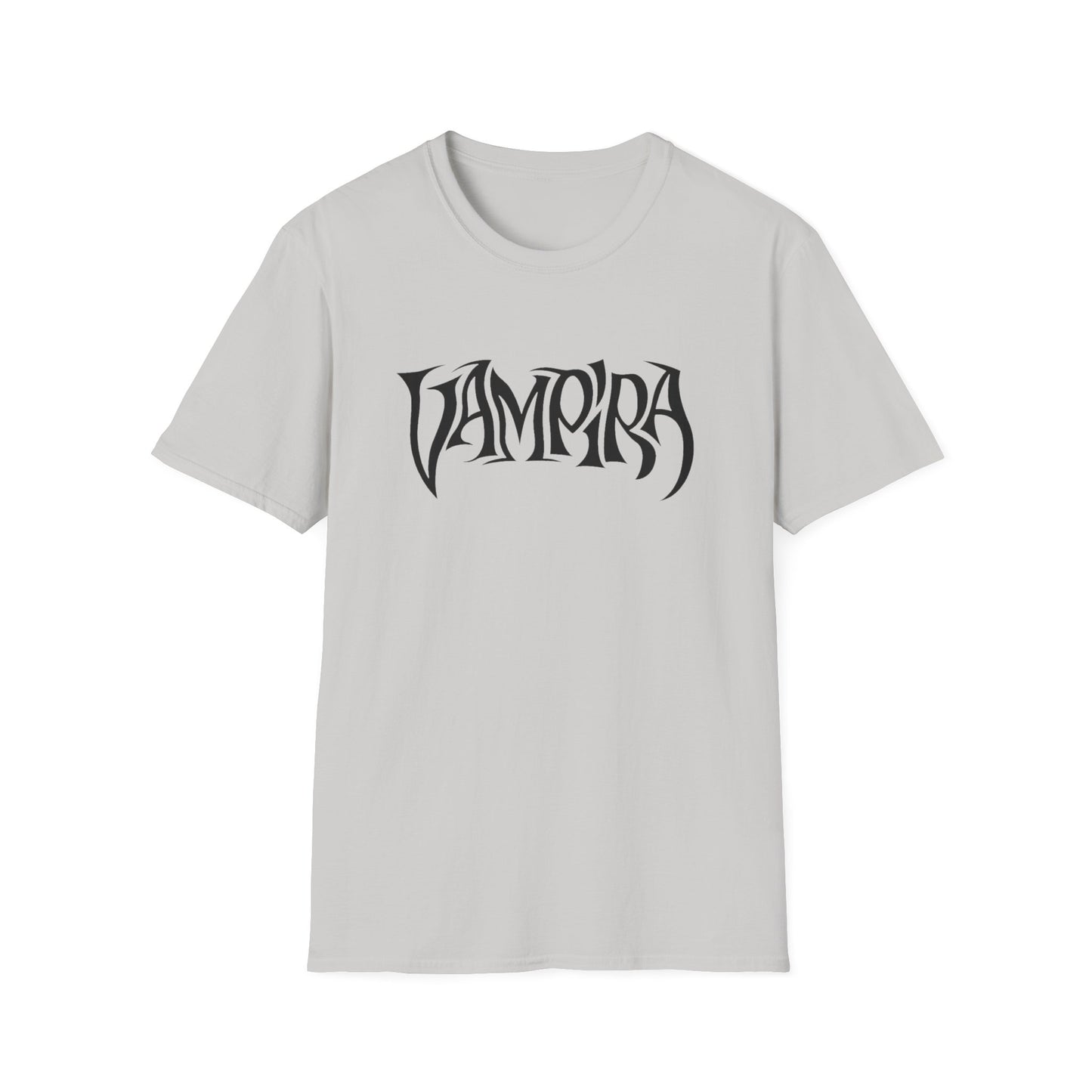 vampira from the vampira show logo tshirt